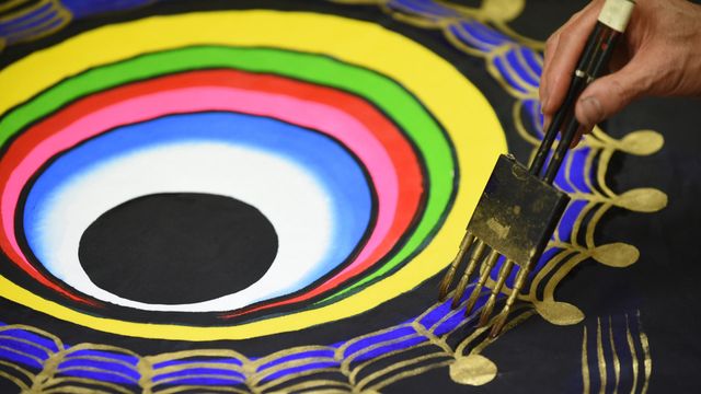 「こいのぼりの金引き」埼玉, 加須市