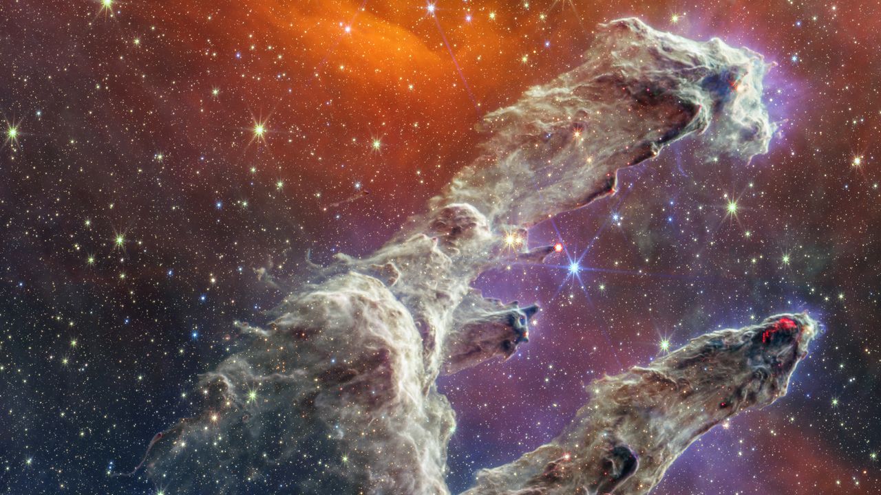 ジェームズ・ウェッブ宇宙望遠鏡が撮影した創造の柱