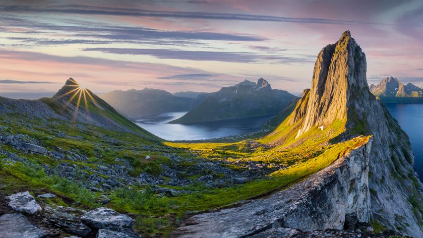 センヤ島のセグラ山, ノルウェー