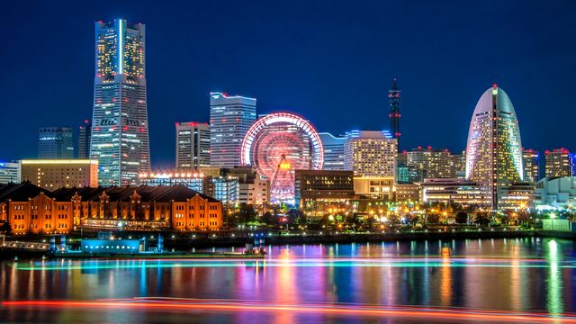 みなとみらいの夜景, 神奈川 横浜