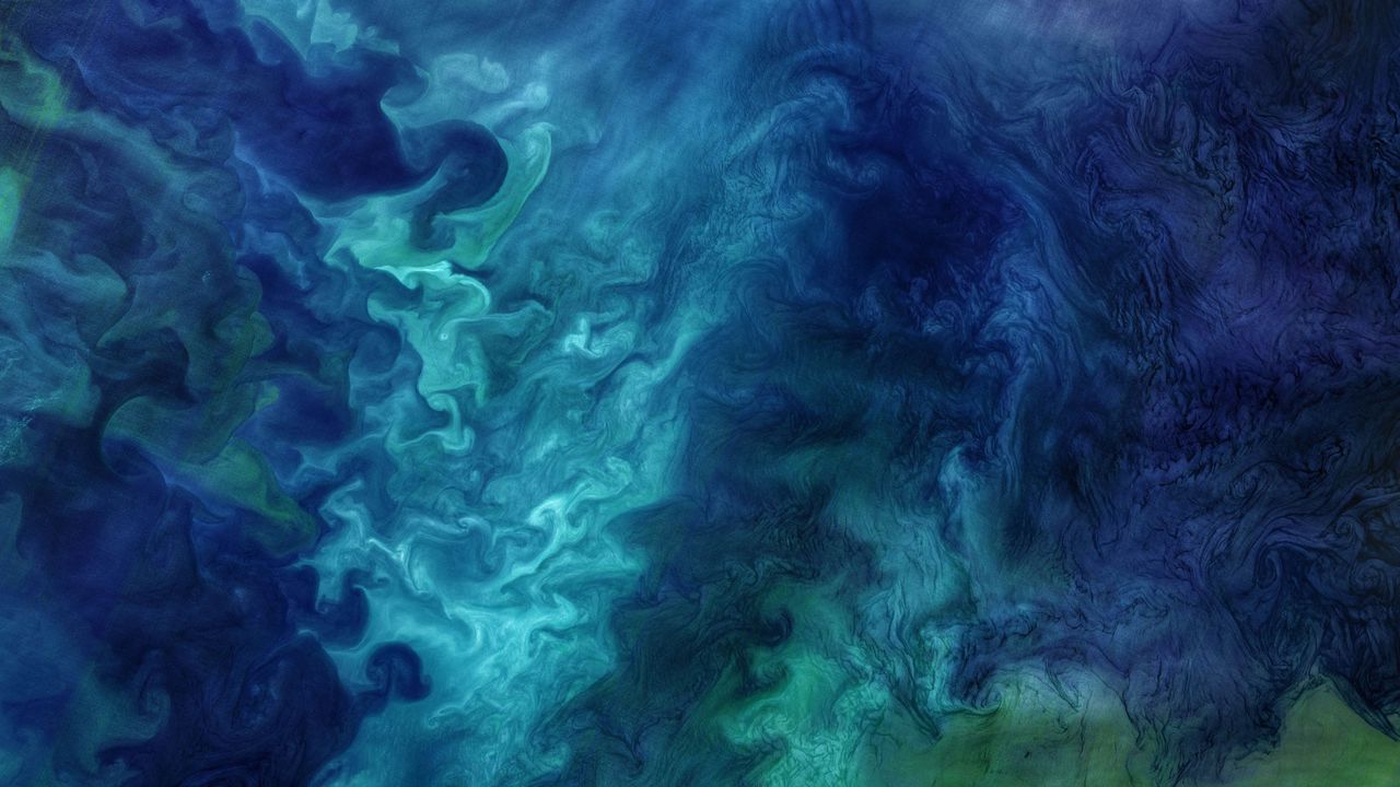 渦巻く海, 南極海
