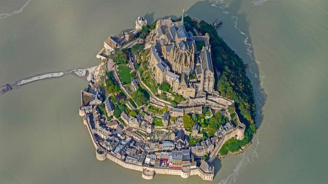 「モン・サン・ミシェル」フランス, ノルマンディー地方