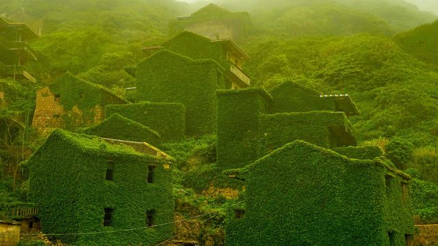 ｢嵊山島の廃漁村｣中国, 浙江省 