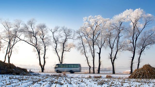 「吉林霧氷」中国, 吉林省