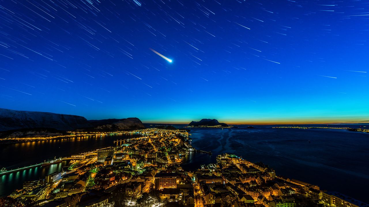 ｢オーレスンの星空｣ノルウェー 