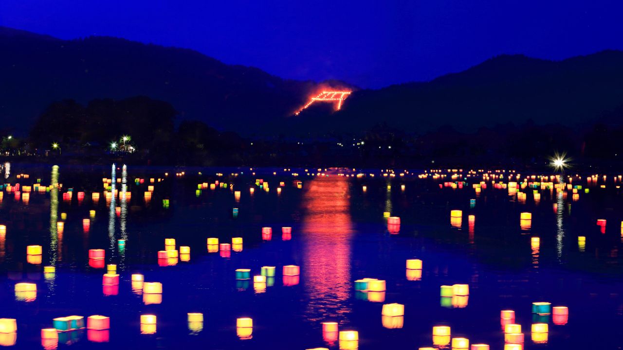 五山送り火, 京都
