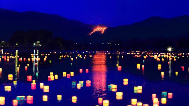 五山送り火, 京都