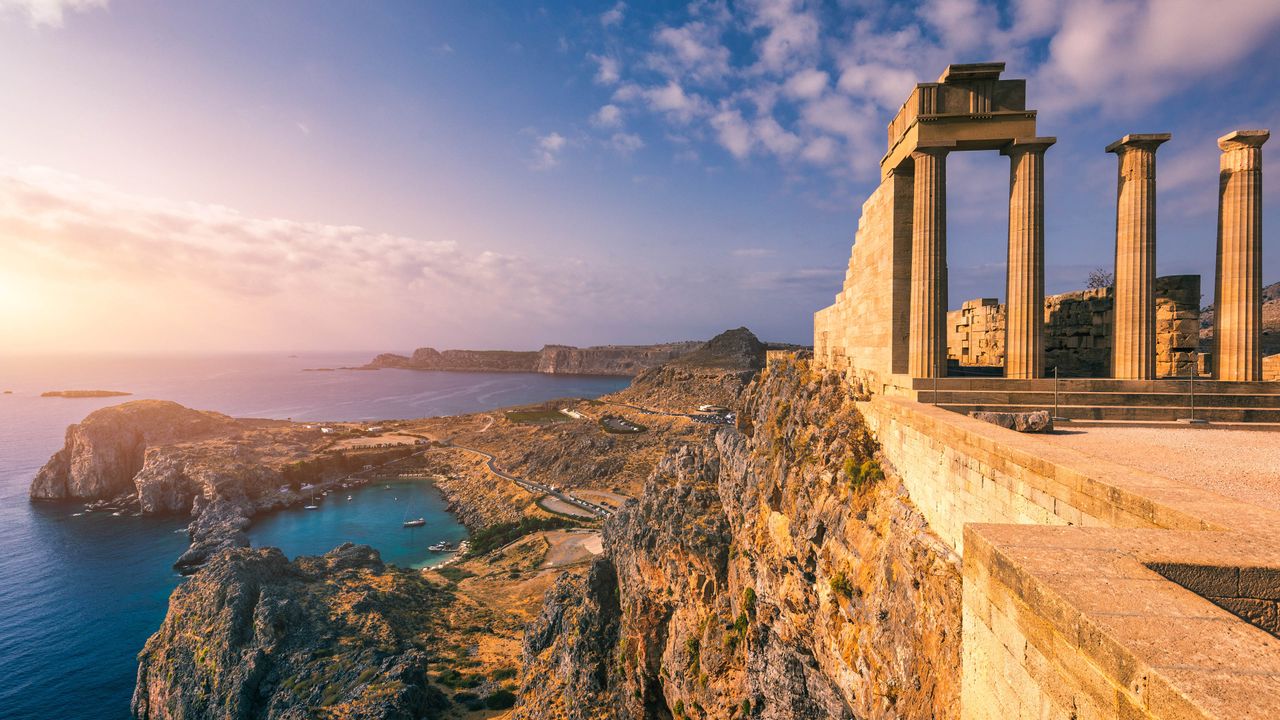 アクロポリス, ギリシャ ロードス島