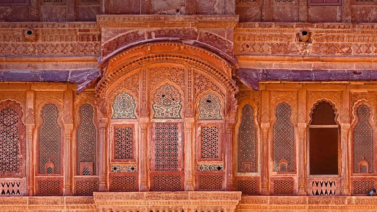 ｢メヘラーンガル城｣インド, ジョードプル 