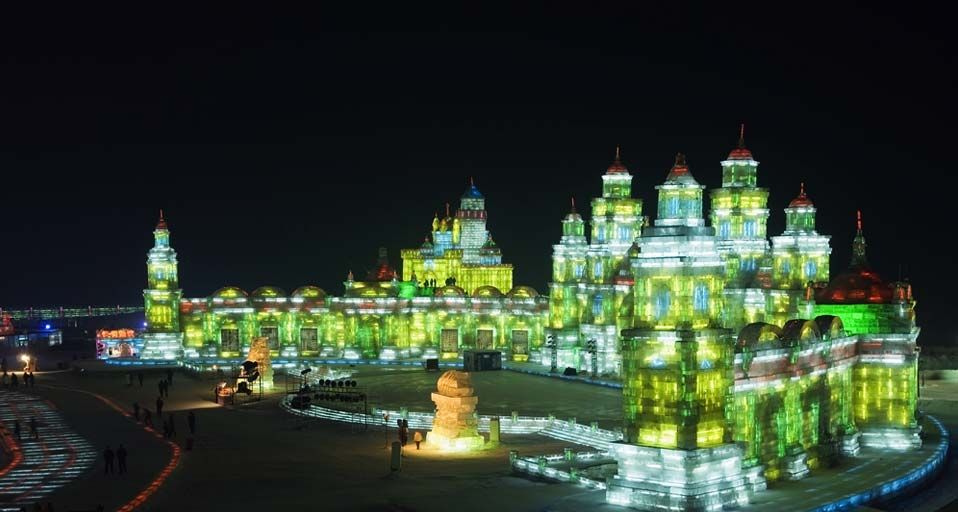 ｢ハルビン国際氷雪祭｣中国, 黒竜江省