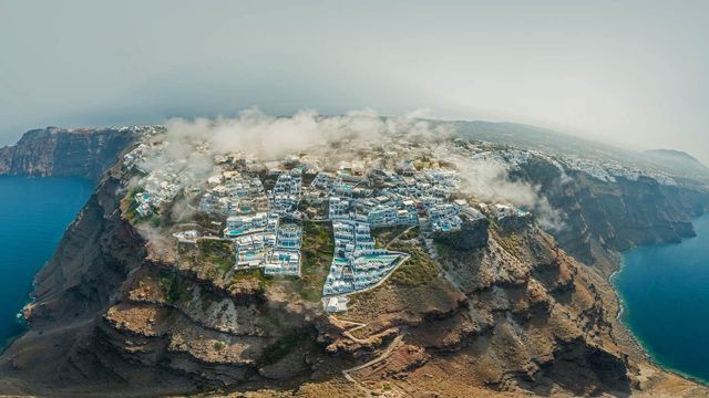 ｢サントリーニ島｣ギリシャ