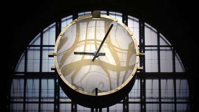 ｢ユニオン駅の時計｣カナダ, トロント 