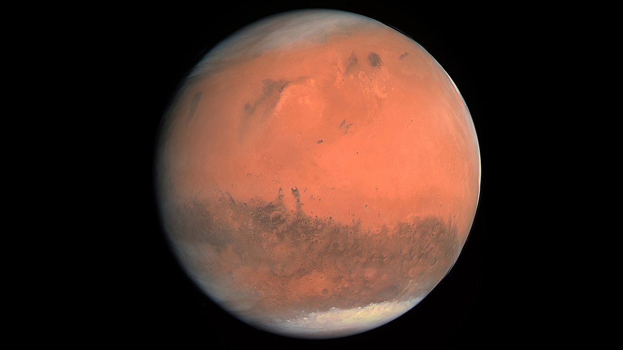 火星, 太陽系
