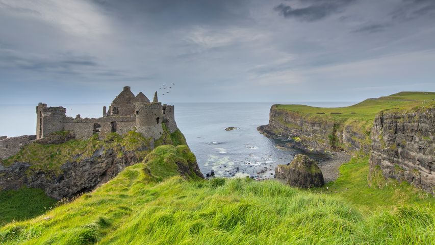 ダンルース城, イギリス