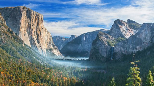 トンネルからの景色
