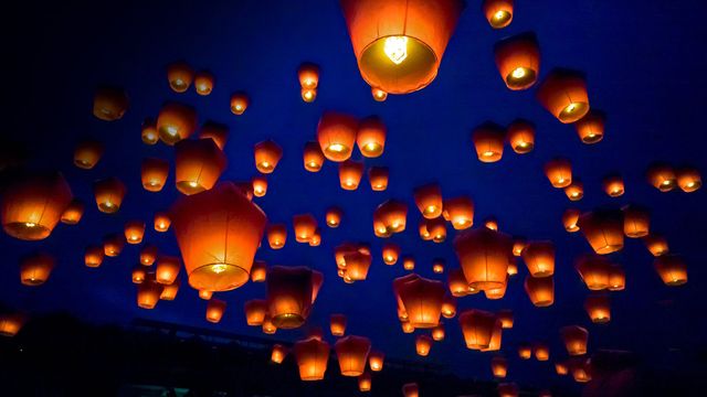「平渓天燈節」台湾, 台北