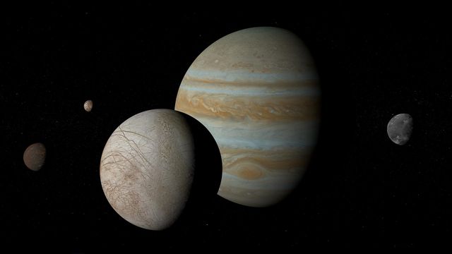 「木星とガリレオ衛星」
