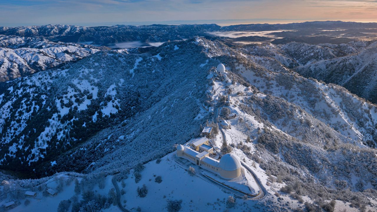 ハミルトン山のリック天文台, 米国 カリフォルニア州