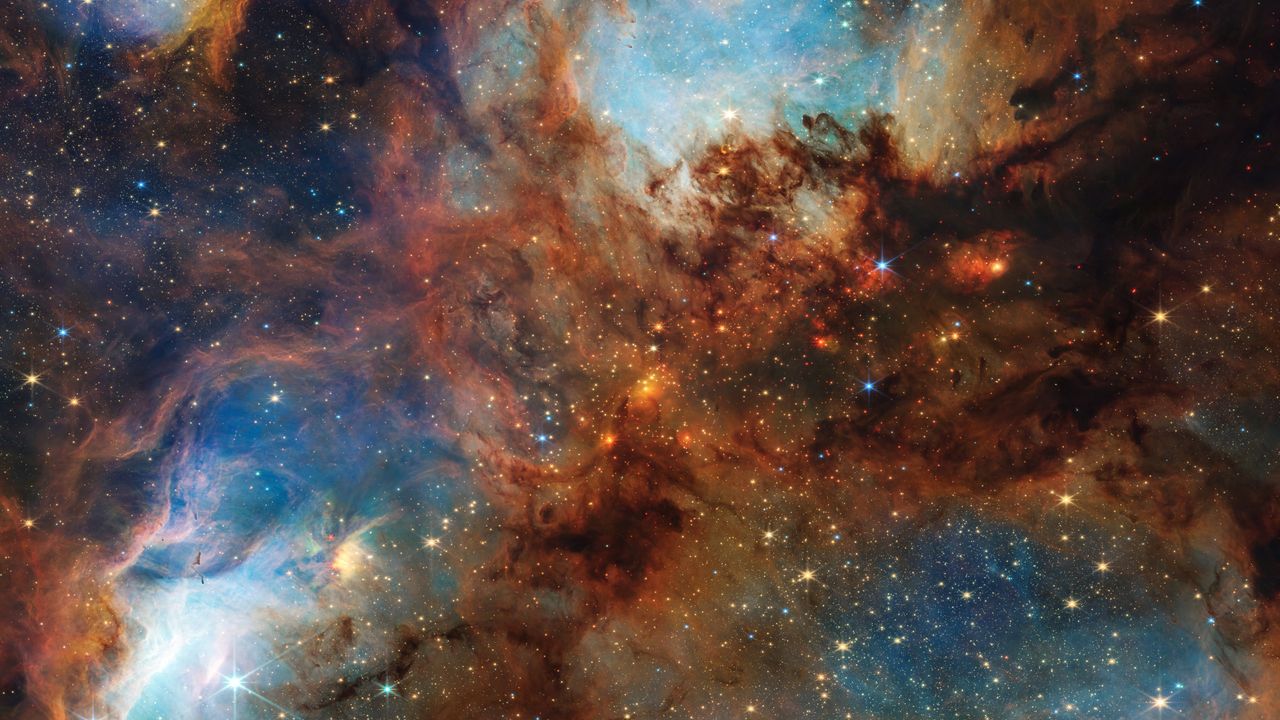 星の誕生現場, カリーナ星雲