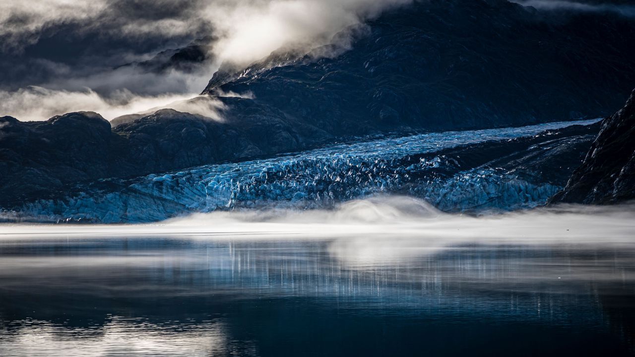 雄大な氷河, アラスカ