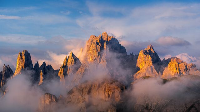 カディーニ・ディ・ミズリーナ山塊, イタリア