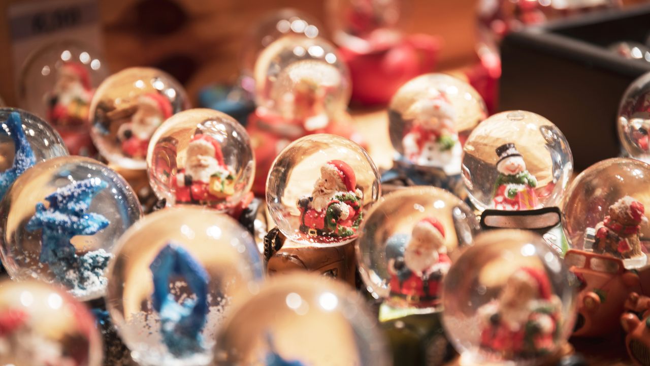 クリスマスマーケットのスノードーム, ドイツ