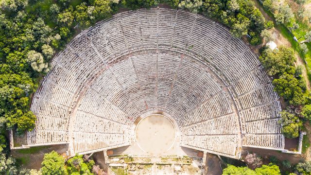 エピダウロス古代劇場, ギリシャ