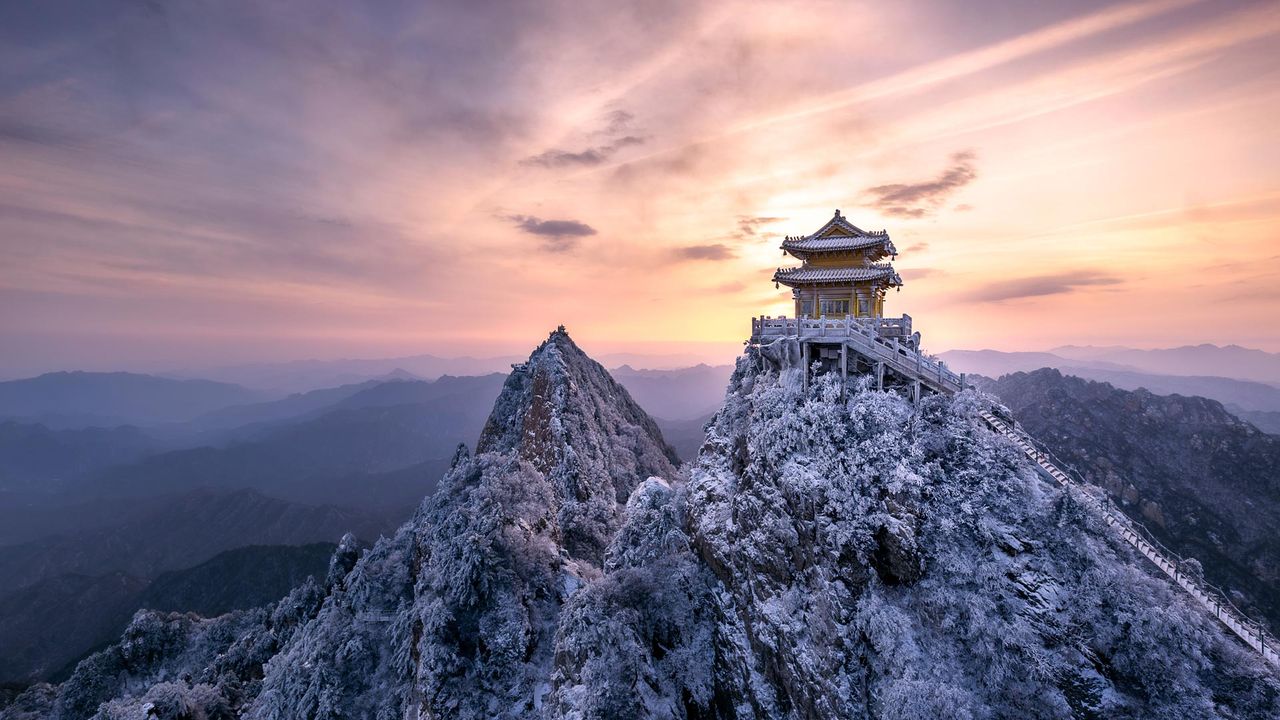 ｢洛陽老君山｣中国, 河南省, 洛陽市