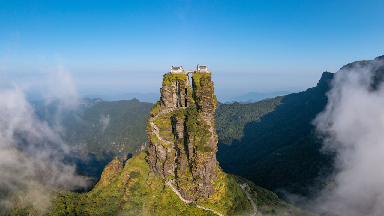 梵浄山, 中国 貴州省