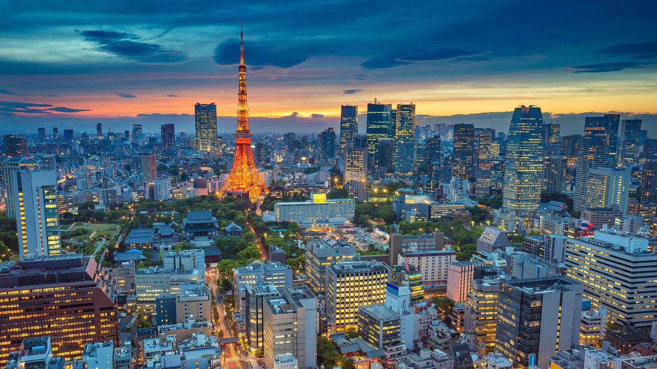 ｢夕暮れの東京タワー｣