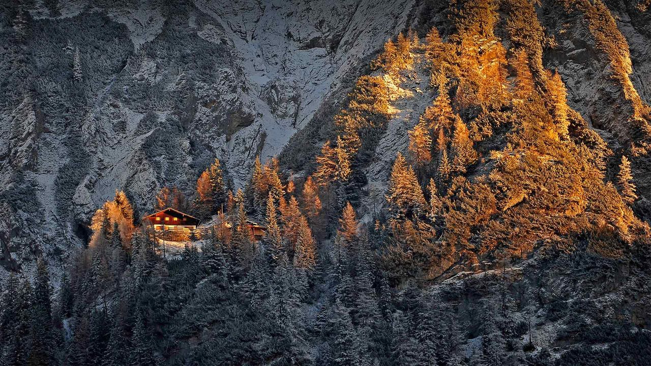 ｢ミッテンヴァルトの山小屋｣ドイツ, バイエルン州
