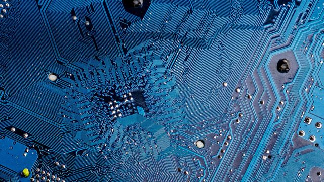 「半導体集積回路のクローズアップ」