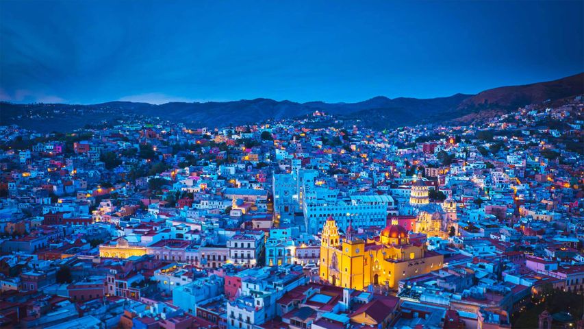 グアナフアトの夜景｣メキシコ ・ Bing日替わり画像