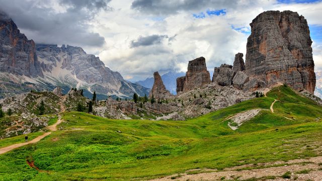 ドロミーティのチンクェトッリ, イタリア