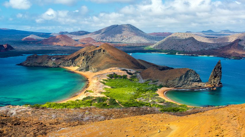不毛というわけでもない小さな島