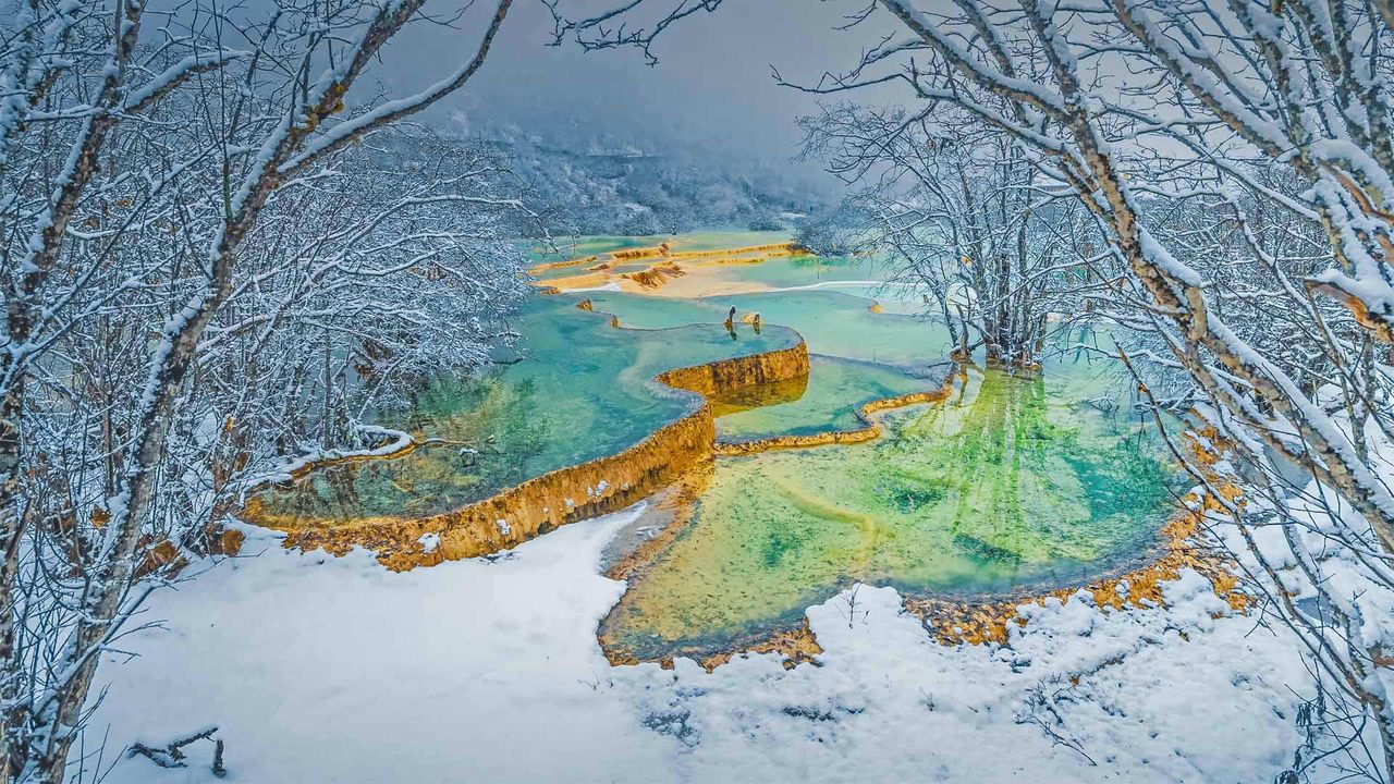 ｢黄龍風景区｣中国, 四川省